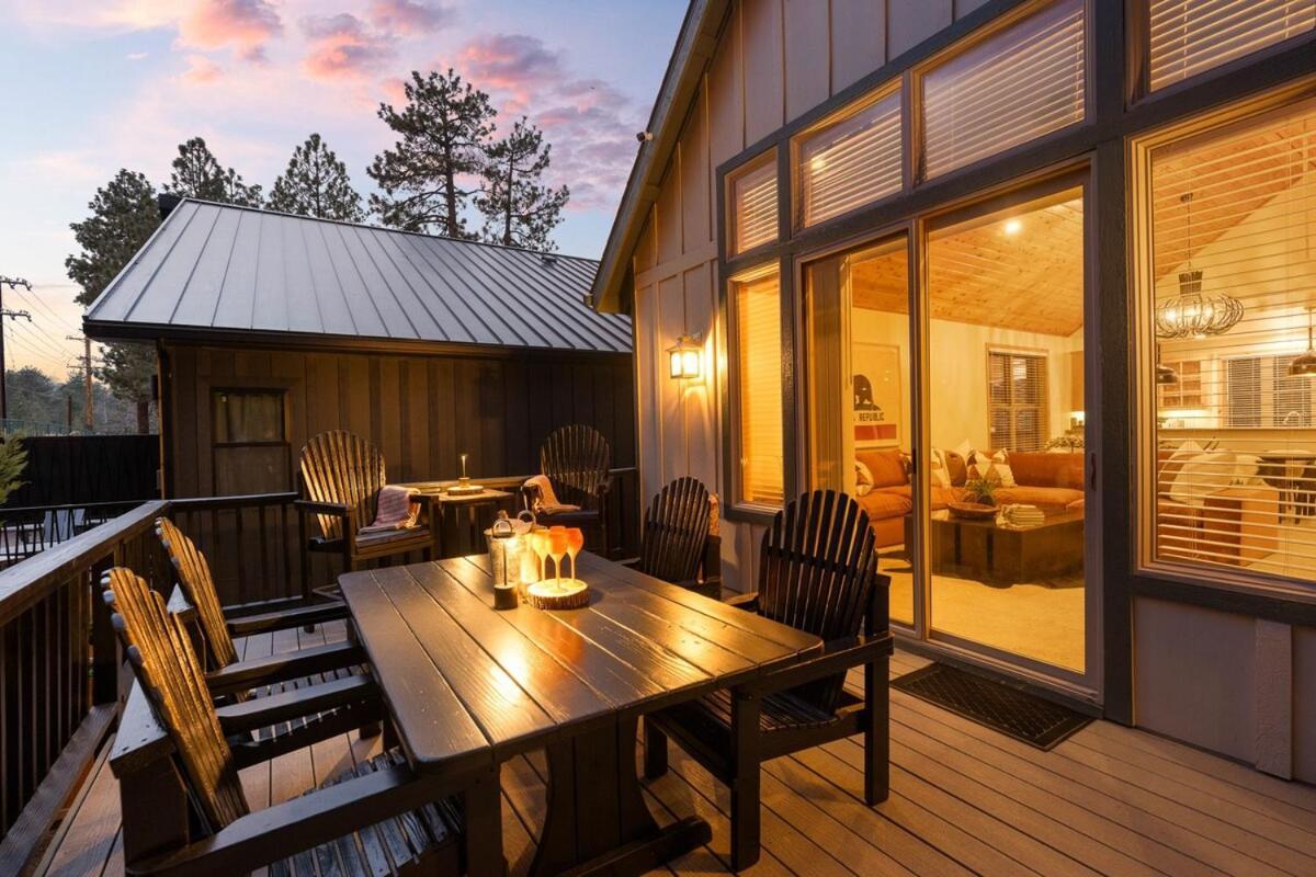 New Serenity Lodge Base Of Snow Summit Hot Tub بيغ بير لاكي، سان بيرناردينو، كاليفورنيا المظهر الخارجي الصورة